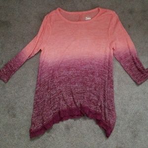 3/4 sleeve girls justice sweater